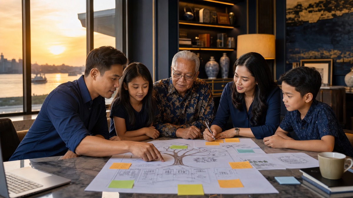 Keluarga Indonesia menyusun blueprint keluarga dan bisnis bersama